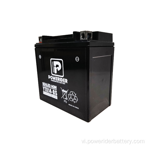 12V 14AH YTX14-BS MF Acid-Acid Motorcy Starter Pinter